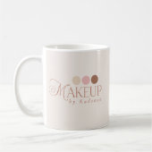 Visagist mit individuellem Markenlogo Kaffeetasse (Links)