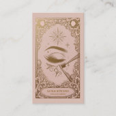 Visagistin Visitenkarte | Celestial Lash Tech (Vorderseite)