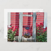 Visby Begrüßungszeichen Postkarte (Vorne/Hinten)