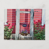 Visby Begrüßungszeichen Postkarte (Vorderseite)