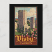 Visby Schweden Postkarte (Vorderseite)