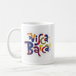 Visca Barça Coffee Mug  FC Barcelona Fan Gift Kaffeetasse