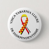 Visca Tabarnia Lliure Independentisme Von Button (Vorderseite)