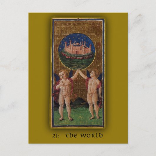 Visconti-Sforza Tarot Card Bilder auf Karten (Vorderseite)