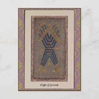 Visconti Tarot Deck Card - ca. 1428-1447 Postkarte