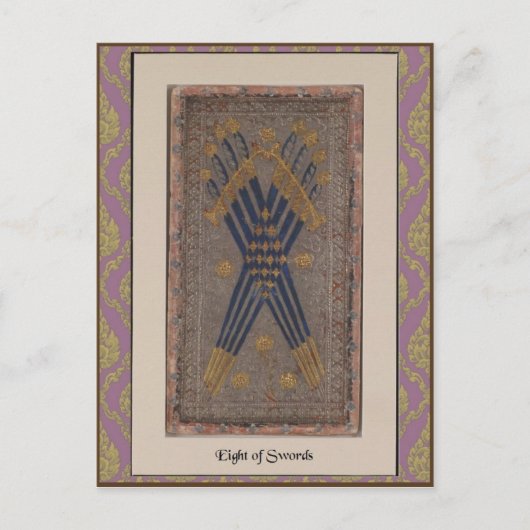 Visconti Tarot Deck Card - ca. 1428-1447 Postkarte (Vorderseite)