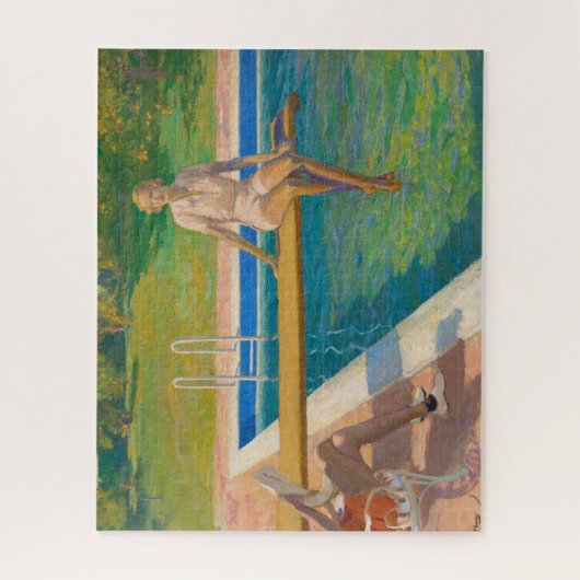 Viscountess Castlerosse, Palmsprings by Lavery Puzzle (Vertikal)