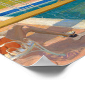 Viscountess Castlerosse | Sir John Lavery Poster (Ecke)