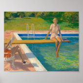 Viscountess Castlerosse | Sir John Lavery Poster (Vorne)