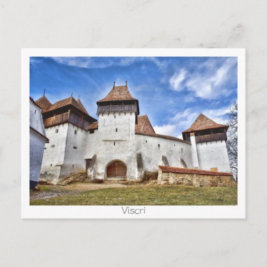 Viscri Fortified Church Postkarte (Vorderseite)