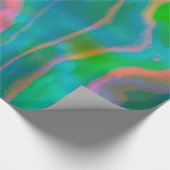 Vishion Brooke Glossy Bohemisch Geschenkpapier (Ecke)