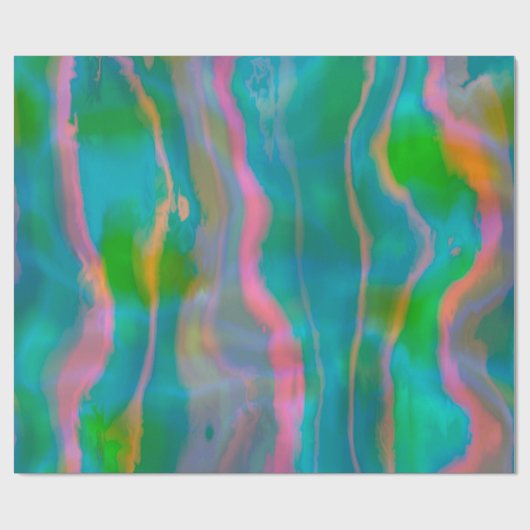 Vishion Brooke Glossy Bohemisch Geschenkpapier (Flach)