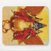 Vishnu, Garuda, Vahana von Raja Ravi Varma Mousepad (Vorne)