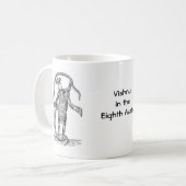 Vishnu im 8. Avatar Kaffeetasse (Vorderseite Links)