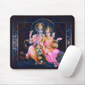 Vishnu & Lakshmi Mousepad (Mit Mouse)