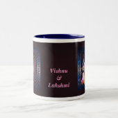 Vishnu & Lakshmi Tasse, Cup Zweifarbige Tasse (Mittel)