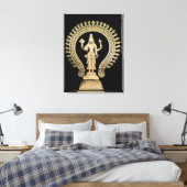 Vishnu, Late Chola Leinwanddruck (Insitu (Schlafzimmer))