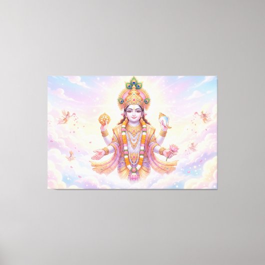 Vishnu Leinwanddruck (Vorderseite)