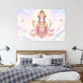 Vishnu Leinwanddruck (Insitu (Schlafzimmer))