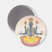 Vishnu Magnet (Vorderseite/Rückseite)