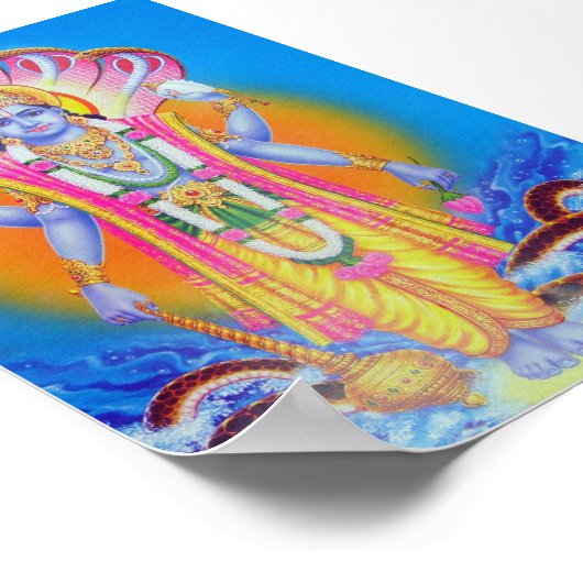 Vishnu Poster (Ecke)