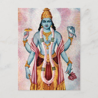 Vishnu Postkarte