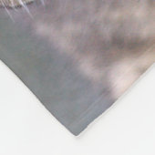 Vishnu Schnee-Leopard-Fleece-Decke Fleecedecke (Ecke)