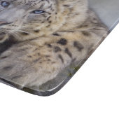 Vishnu Snow Leopard Cutting Board Schneidebrett (Ecke)