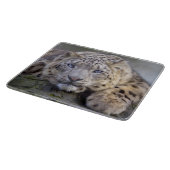 Vishnu Snow Leopard Cutting Board Schneidebrett (Ecke)