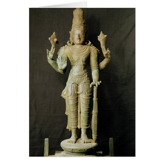 Vishnu, spätes Chola (Vorne)
