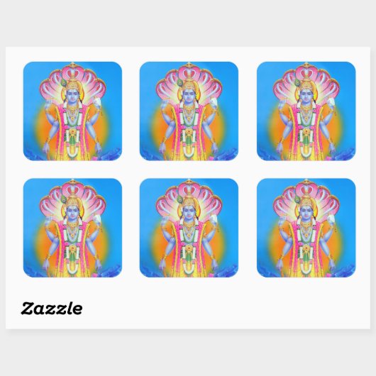 Vishnu Stickers (Blatt)