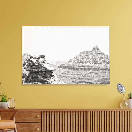 Vishnu Temple Leinwanddruck (Insitu (Wohnzimmer))