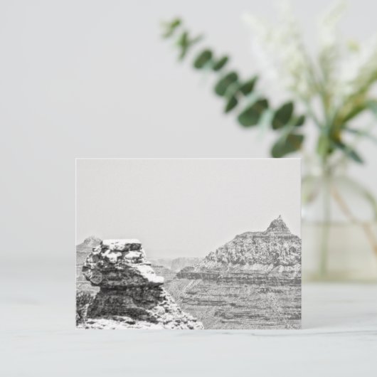 Vishnu Temple Postkarte (Stehend Vorderseite)