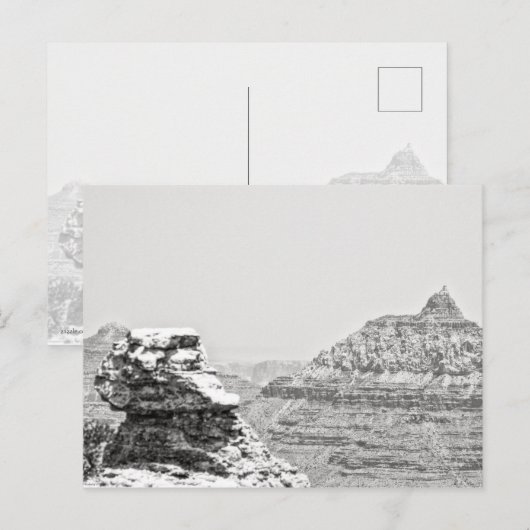 Vishnu Temple Postkarte (Vorne/Hinten)