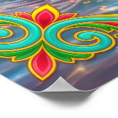 Vishnu V08 Poster (Ecke)