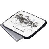 Vishnuh-Genootschap intocht vanuit zee Laptopschutzhülle (Vorne Knopf)