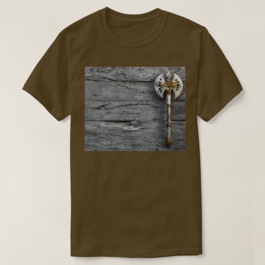 Visible War Ax gegen Silver Wood Limited Edition T-Shirt (Design vorne)