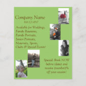 VisiCard Flyer (Hinten)