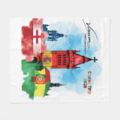 Visiiion Blanket Fleecedecke (Vorderseite (Horizontal))