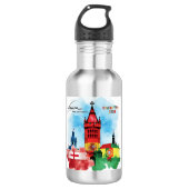 Visiiion Water Bottle Edelstahlflasche (Vorderseite)