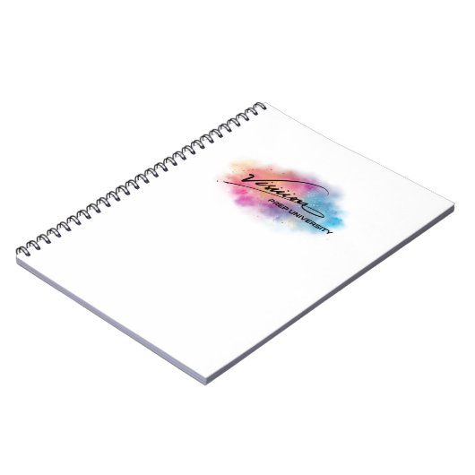 Visiion Merch Spiral Notebook Notizblock (Linke Seite)