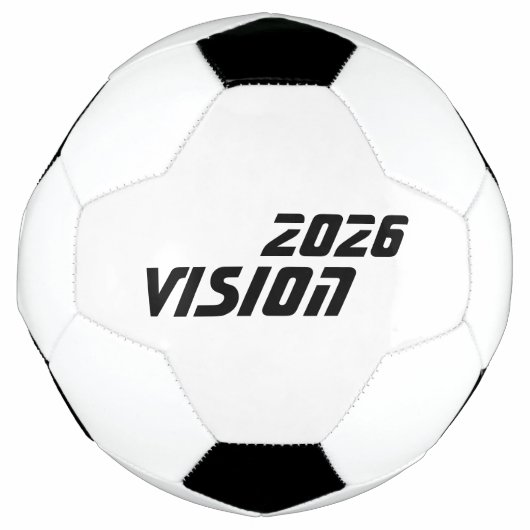 Vision 2026 Soccer Ball for Training Practice Game (Vorderseite)