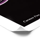 "Vision and Sentiment", Glossy Poster (Ecke)