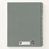 Vision Board Collage | Torn Paper & Stamp... Notizblock (Rückseite)