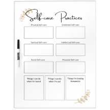 Vision-Board für die Selbstversorgung