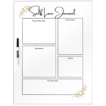 Vision-Board für die Selbstversorgung