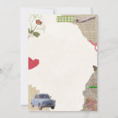 Vision Board Party Girl's Night Einladung (Rückseite)