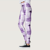 VISION-D8 - Ufo Art von EelKat - lila Leggings (Links)