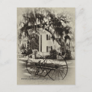 Vision der alten Südkarte Postkarte