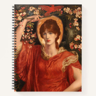 Vision der Fiammetta (von Dante Gabriel Rossetti) Notizblock